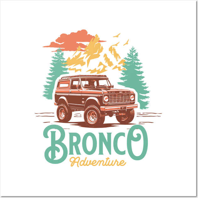 Bronco. Wall Art by lakokakr